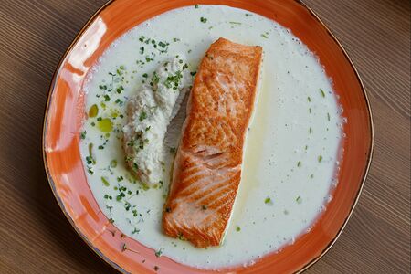 Стейк из лосося