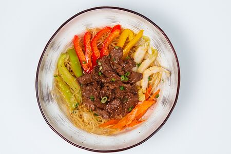 Фунчоза с говядиной