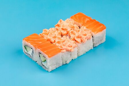 Лава с креветкой и Филадельфия лайт