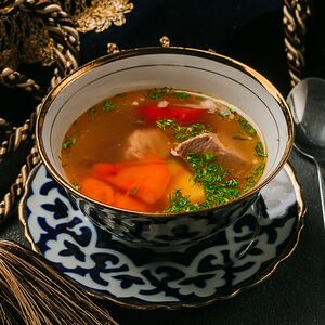 Шурпа с говядиной 