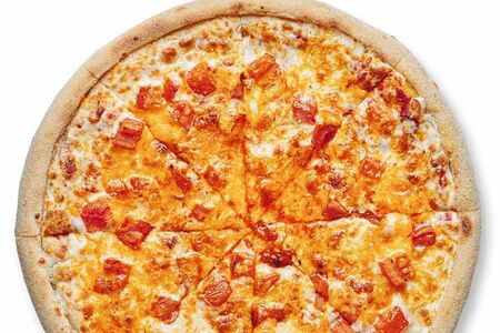 Пицца Маргарита на тонком тесте