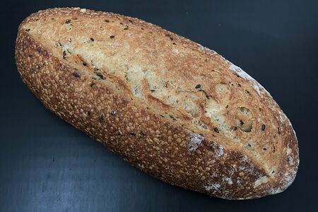 Хлеб Кампань с семенами льна