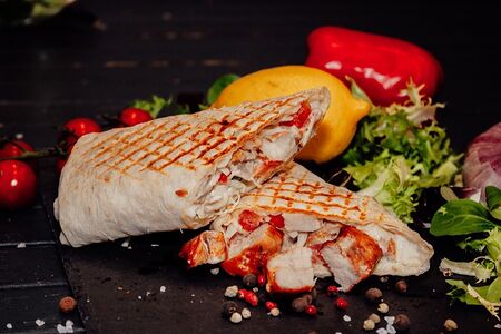 В тортилья со свининой