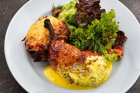 Куриная ножка на гриле