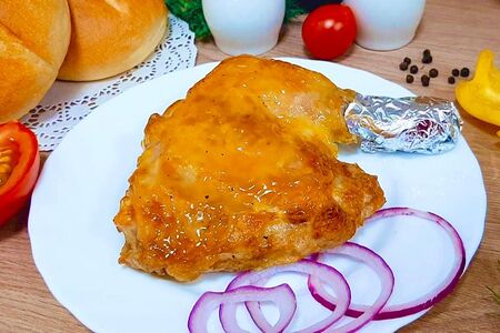 Окорочок куриный в медовом соусе