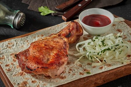 Шашлык из cвинoй корейки