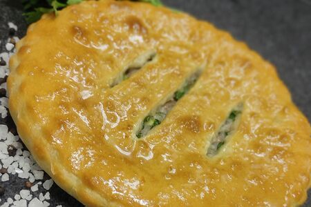 Пирог Фитнес с индейкой и цукини