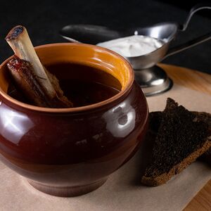 Борщ с говядиной