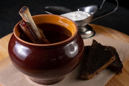 Борщ с говядиной