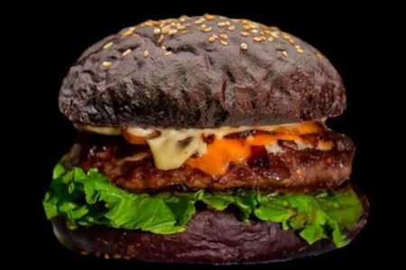 Бургер амстердамский с шампиньонами