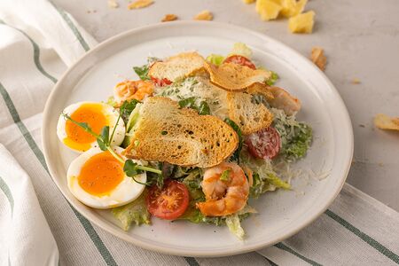 Цезарь с креветками