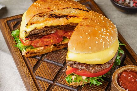 Бургер из говядины