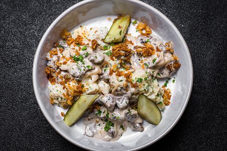 Бефстроганов из говядины