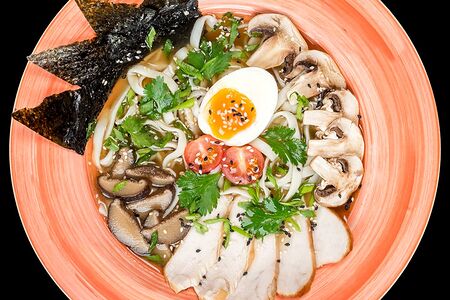 Рамен с курицей