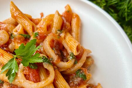 Паста с морепродуктами