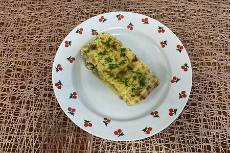 Картофельная запеканка с мясом по-домашнему