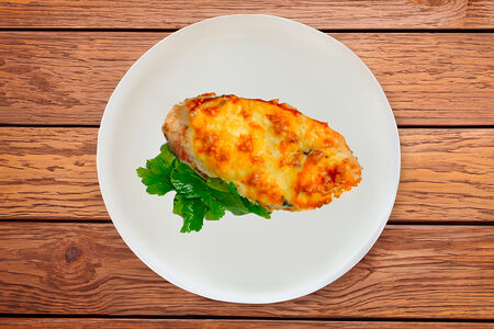 Кура под сыром