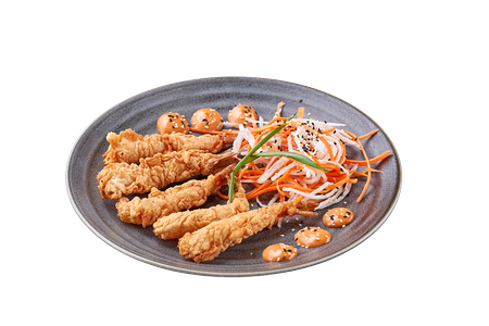 Креветки Бомба, честно говоря