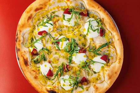 Пицца с тройной грушей