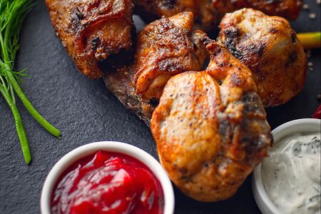 Курица на кости