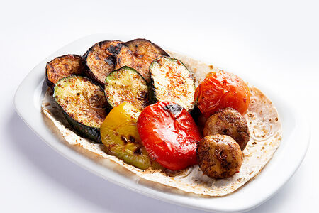 Овощи на мангале