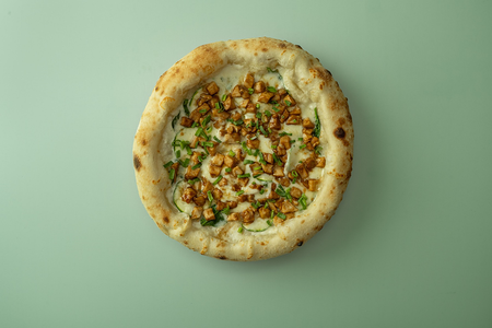 Пицца с курицей терияки