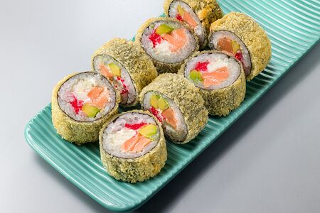 Темпура с лососем