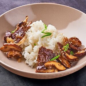 Говядина с рисом