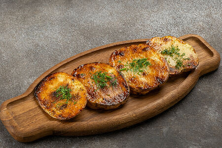 Картофель на мангале