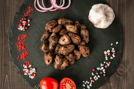 Куриные сердечки