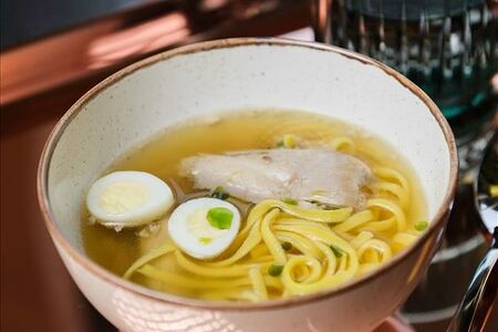 Суп-лапша домашняя с курицей