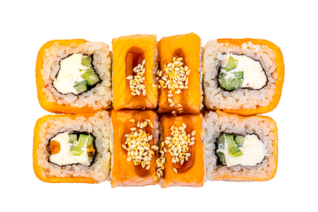 Запеченный ролл Филадельфия