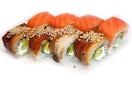 Унаги сяке маки