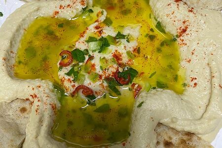 Хумус по-гречески