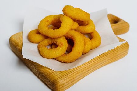 Кольца кальмара в кляре