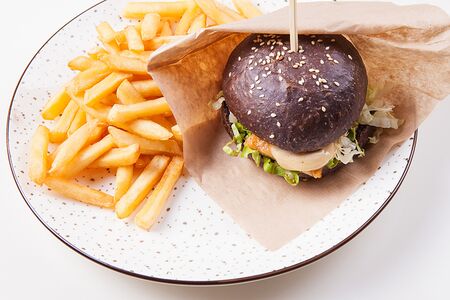 Black Burger с куриным филе