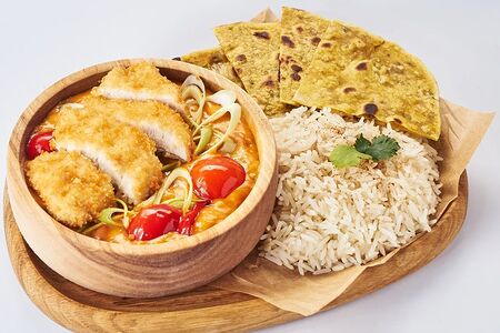 Карри с курицей Кацу