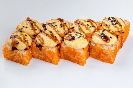 Запеченный с курицей