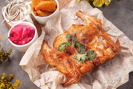 Цыпленок на мангале