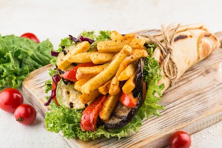 Гирос Вегетарианский