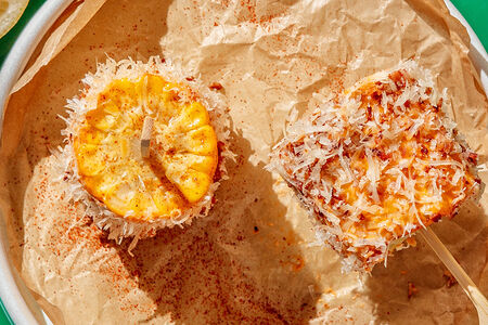 Кукуруза с пармезаном