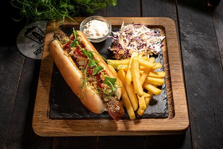 Хот-дог Манго-чили