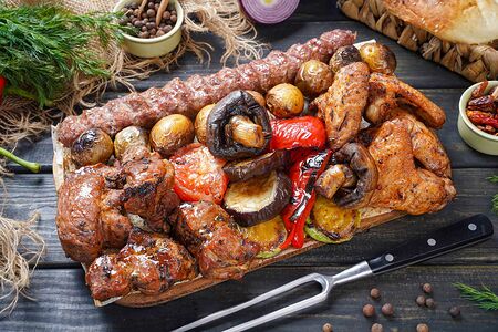 Ассорти 5 шампуров