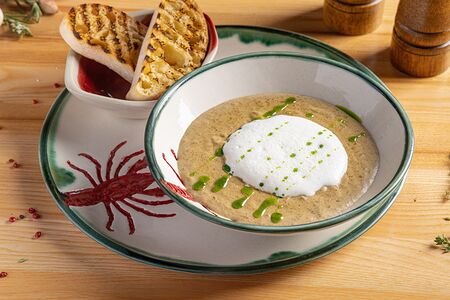 Крем-суп Грибной с трюфельной пенкой