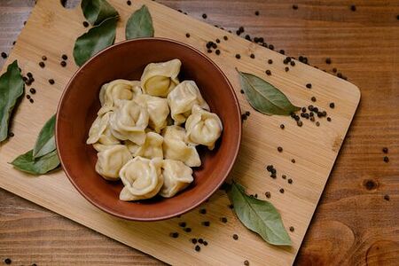 Пельмени с курицей