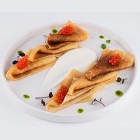 Блинчики с икрой