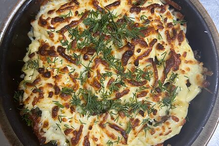 Грибы с овощами