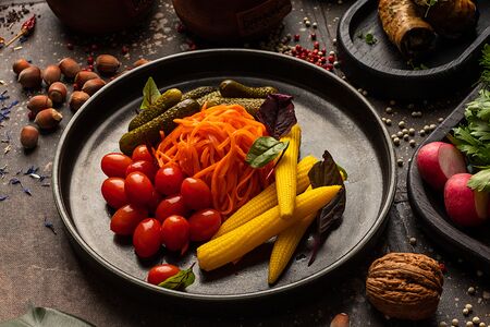 Соленья из мини-овощей