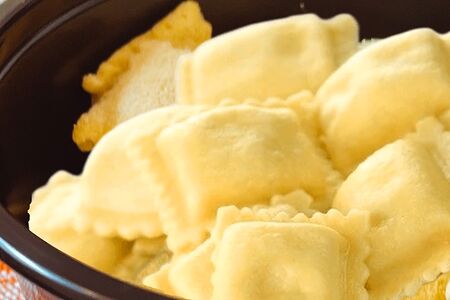 Равиоли с рагу Болоньезе