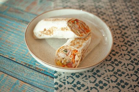 Шаурма с цыпленком